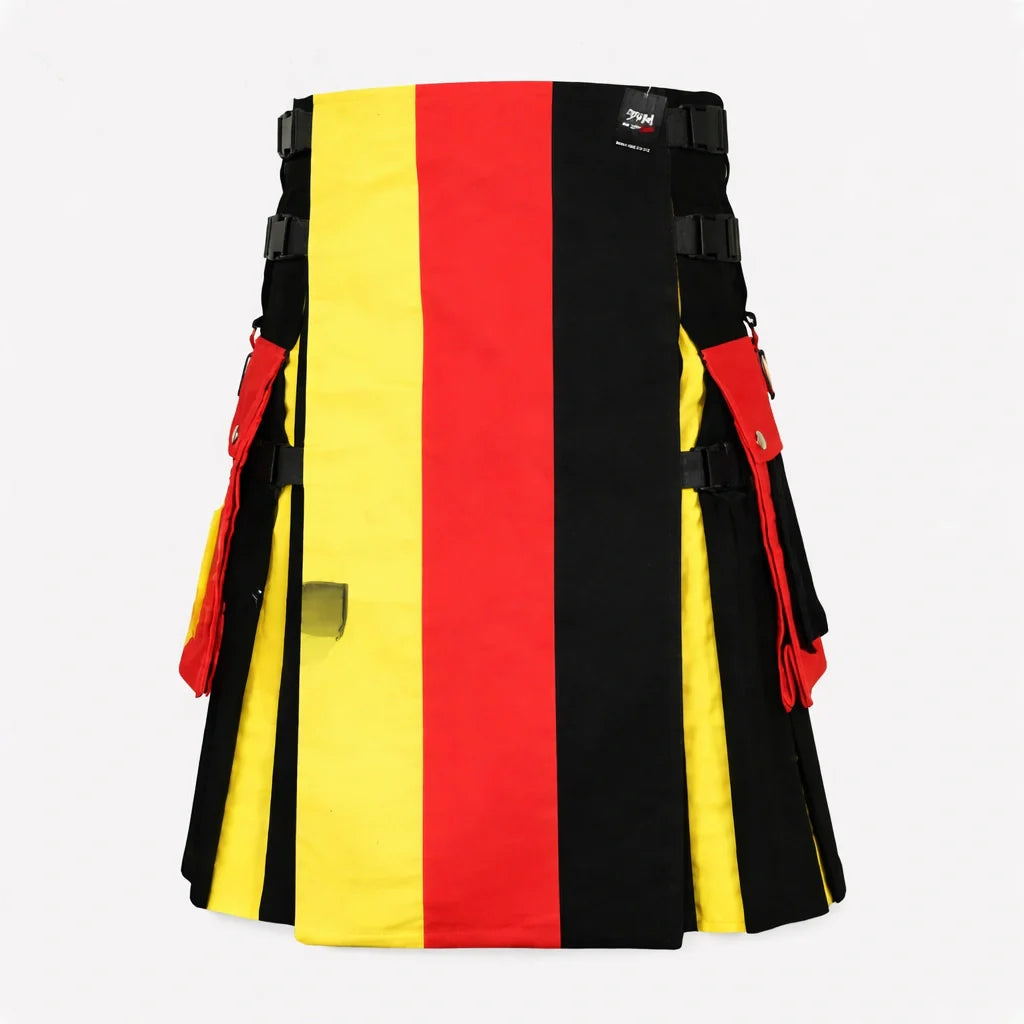 Kilts mit deutscher Flagge