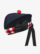 Black Glengarry Hat