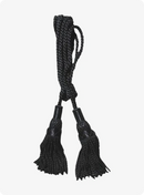 Black Silk Bagpipe Cord