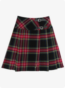 Black Stewart Women Tartan Skirt