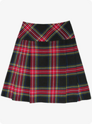 Black Stewart Women Tartan Skirt