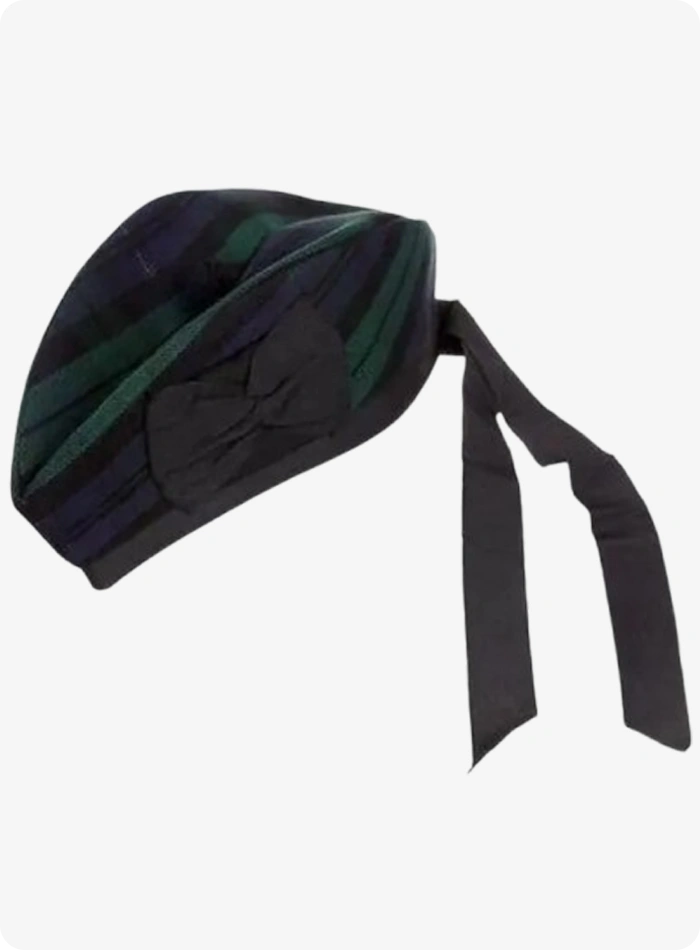 Maßgefertigter Black Watch Glengarry-Hut