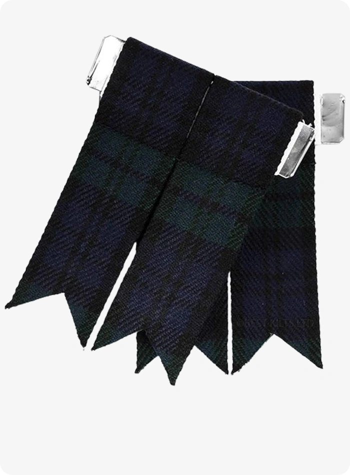 Black Watch Tartan Kilt Strumpfhalter