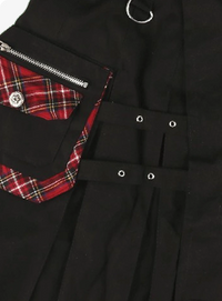 Black Women's Hybrid Kilt