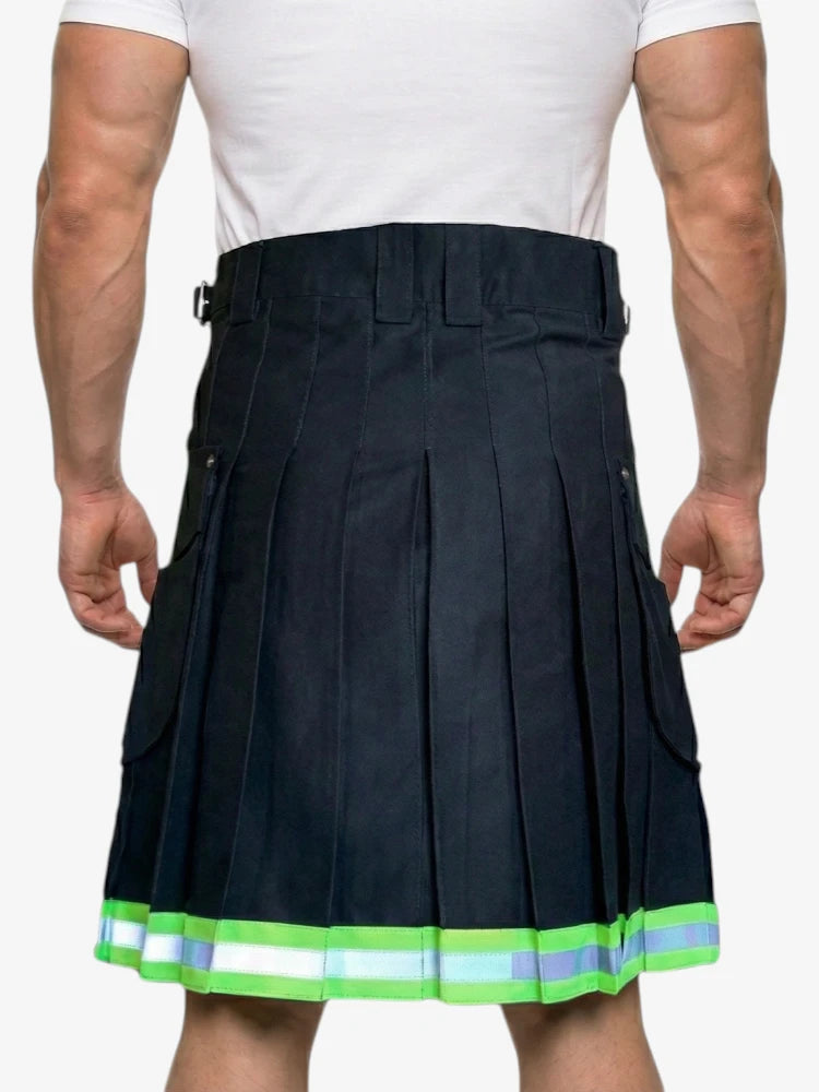 Blauer Feuerwehr Kilt