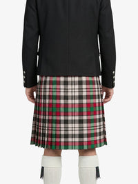 Borthwick Dress Tartan Kilt Back