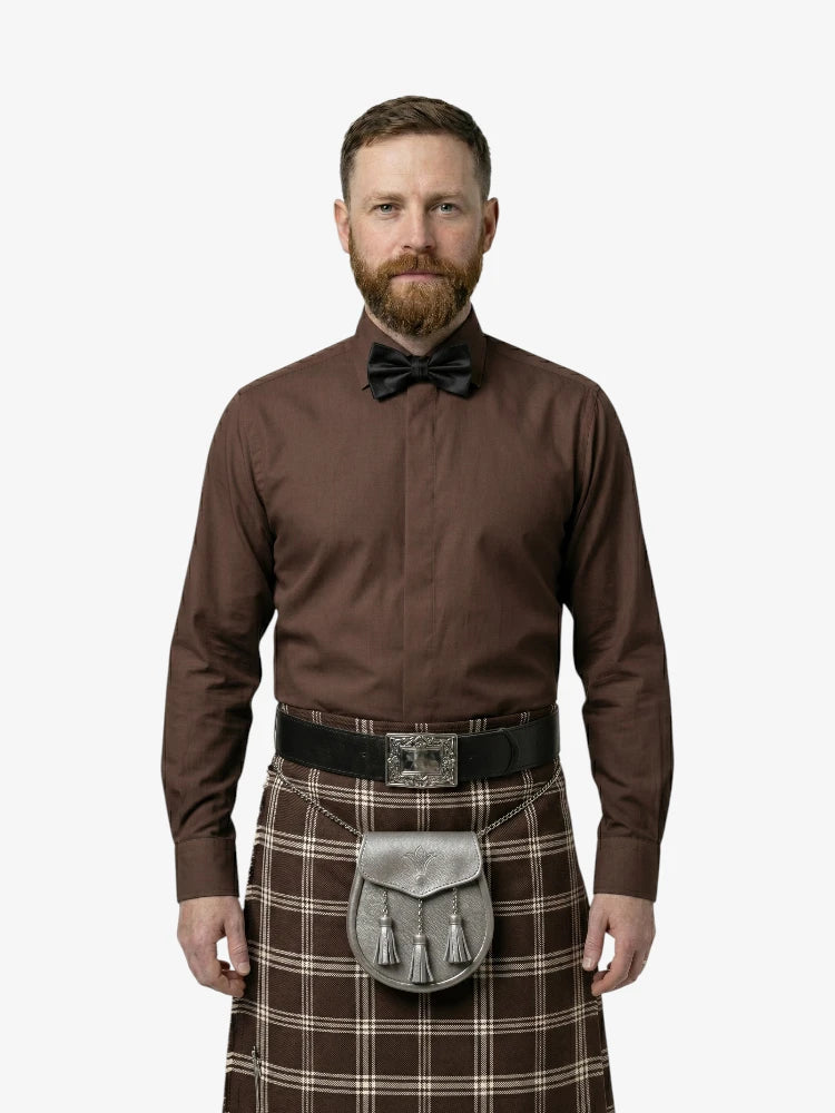 Brown Dress Shirt