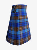 Buchanan Blue Tartan Kilt Right Side