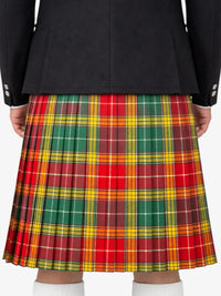 Buchanan Old Ancient Tartan Kilt Model Back