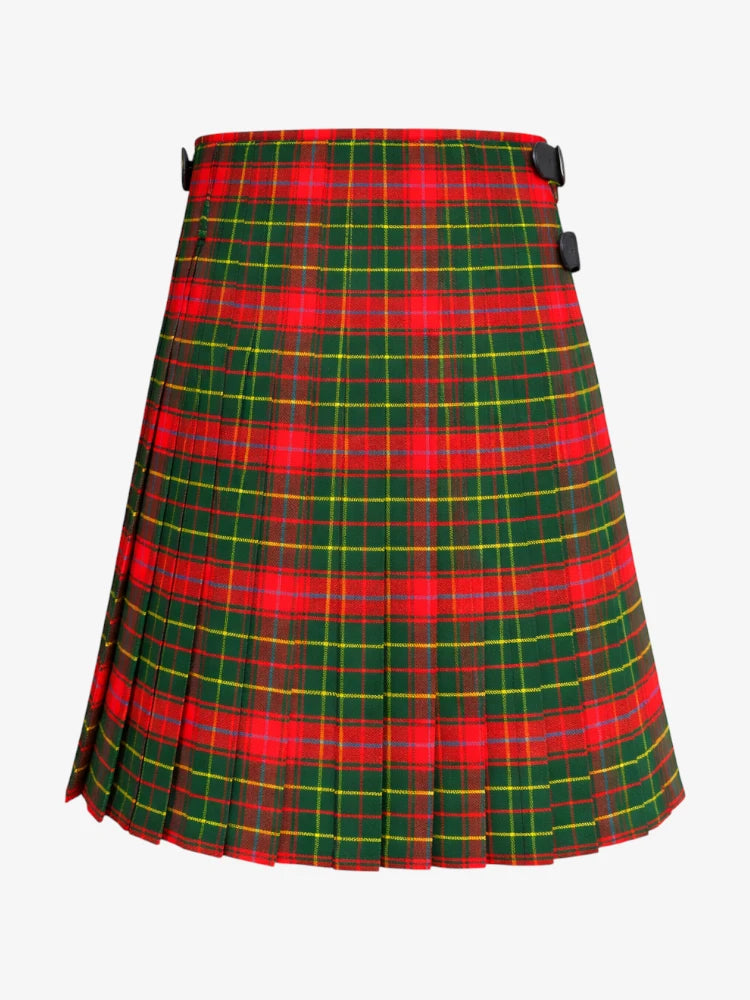 Burnett Tartan Kilt Back