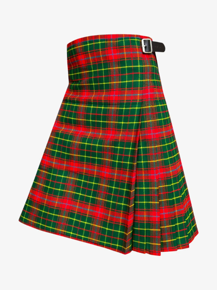 Burnett Tartan Kilt Left Side