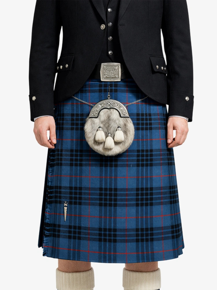 Clan Mackay Blue Ancient Tartan Kilt