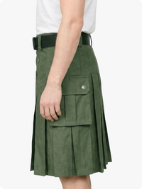 Olive Green Utility Kilt