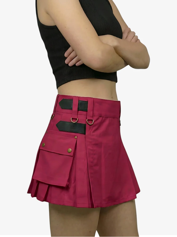 Maßgefertigter Rosa Damen Utility Kilt