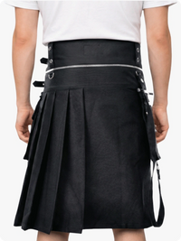 Black Gothic Utility Kilt