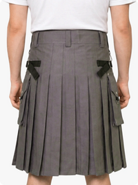 Grey Utility Kilt