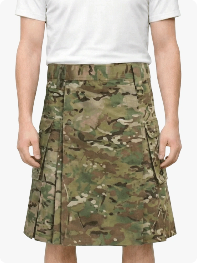 Maßgefertigter Schottischer Herren Tactical Kilt