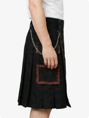 Black Utility Kilt