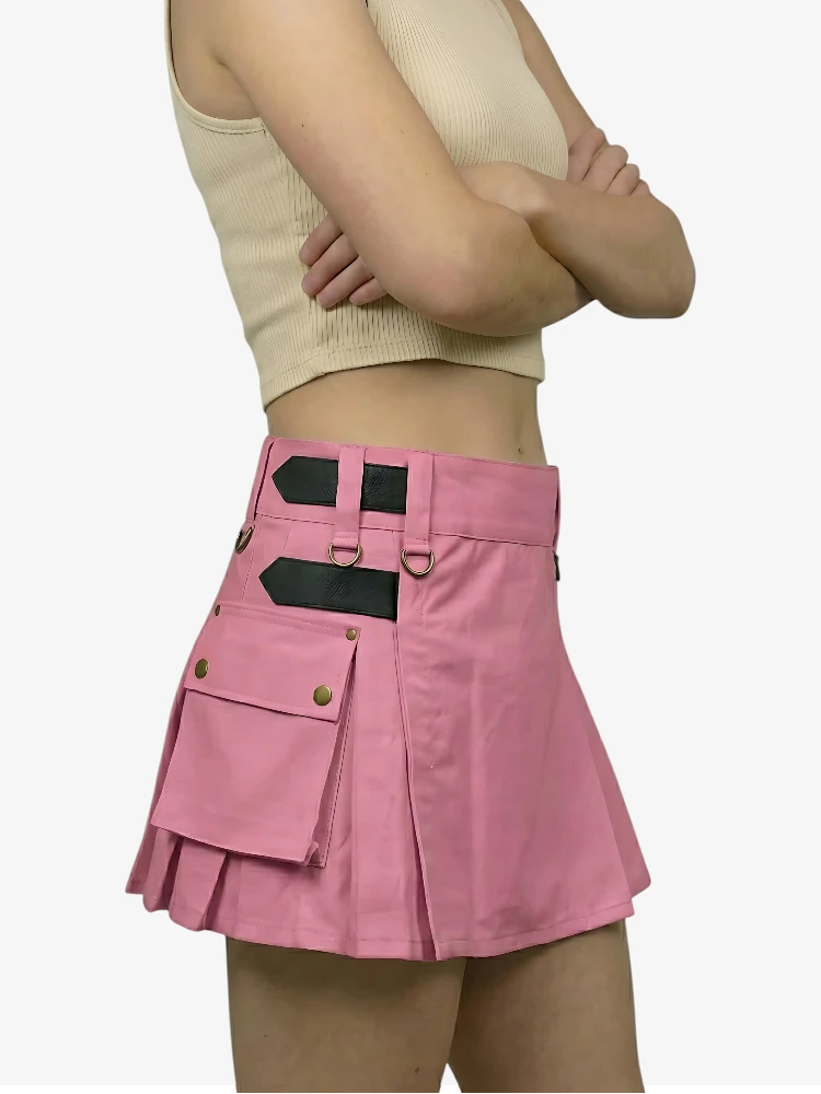 Maßgefertigter Rosa Damen Utility Kilt