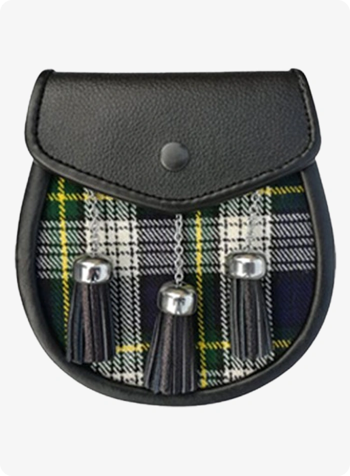 Maßgefertigter Dress Gordon Tartan Kilt-Sporran