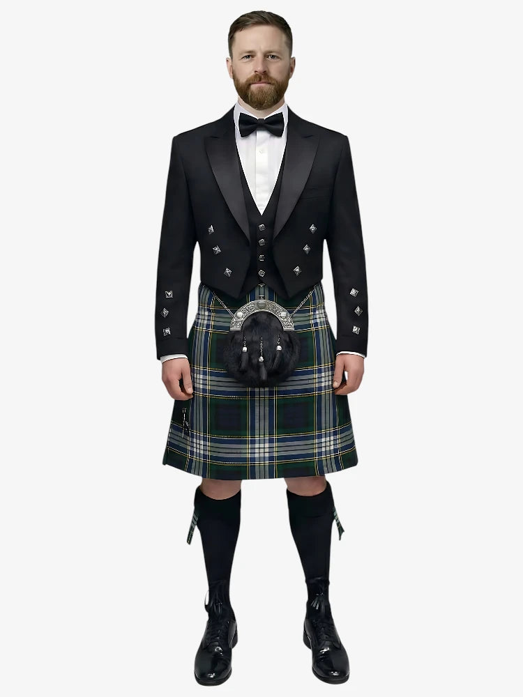 Dress Gordon Tartan Prince Charlie Kilt Outfit