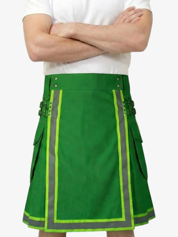 Grüner Feuerwehr Utility Kilt