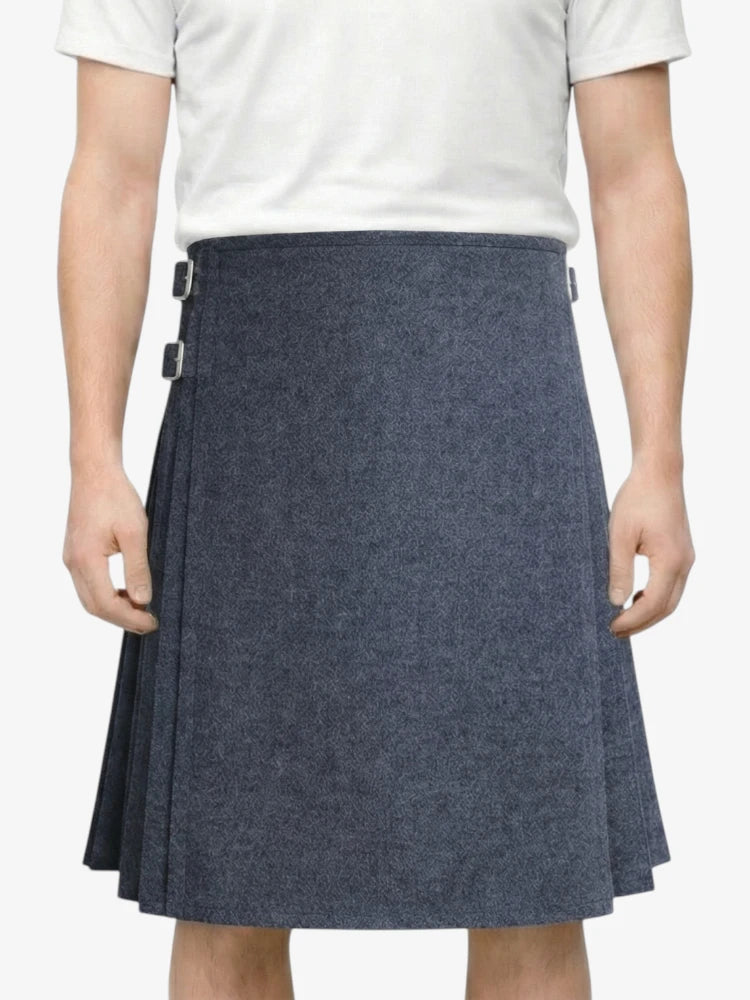 Grey Wool Kilt