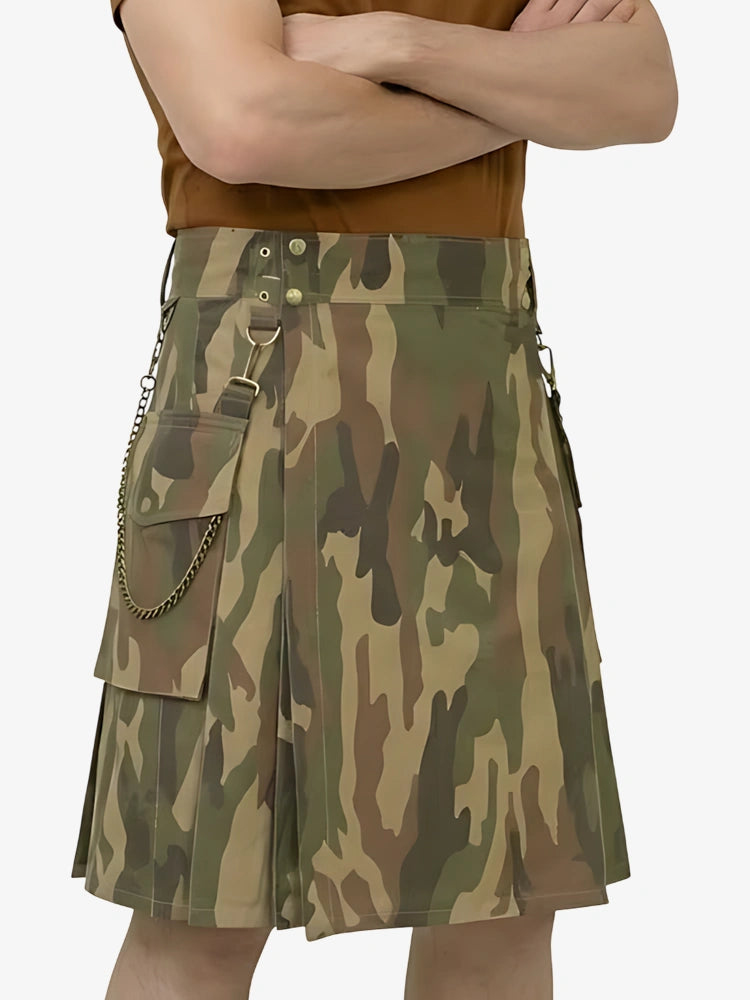 Handgefertigter Militär Camo Taktischer Kilt