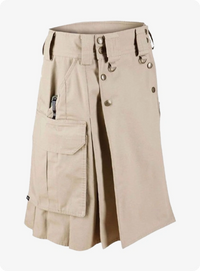Khaki Combat Utility Kilt