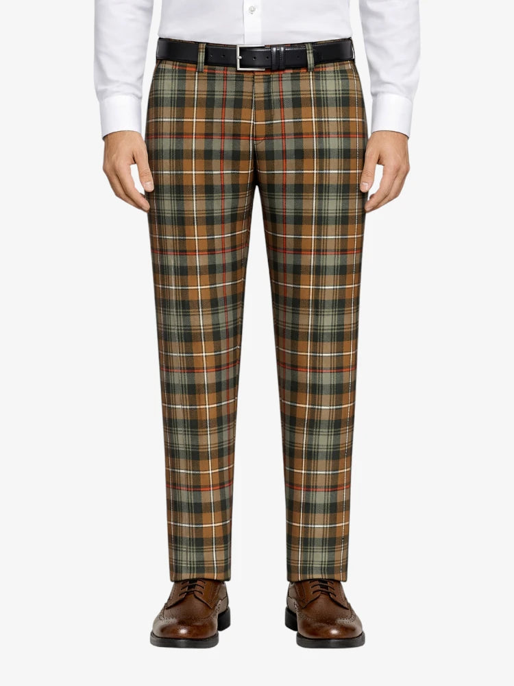 Mackenzie Weathered Tartan Trouser