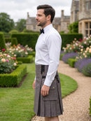 Maßgefertigter schottischer grauer Utility-Kilt