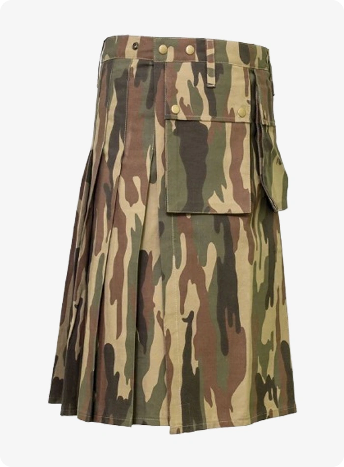 Handgefertigter Militär Camo Taktischer Kilt