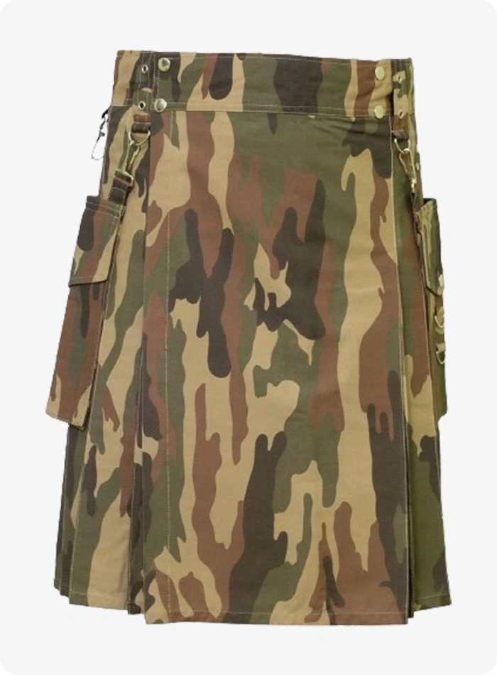 Handgefertigter Militär Camo Taktischer Kilt