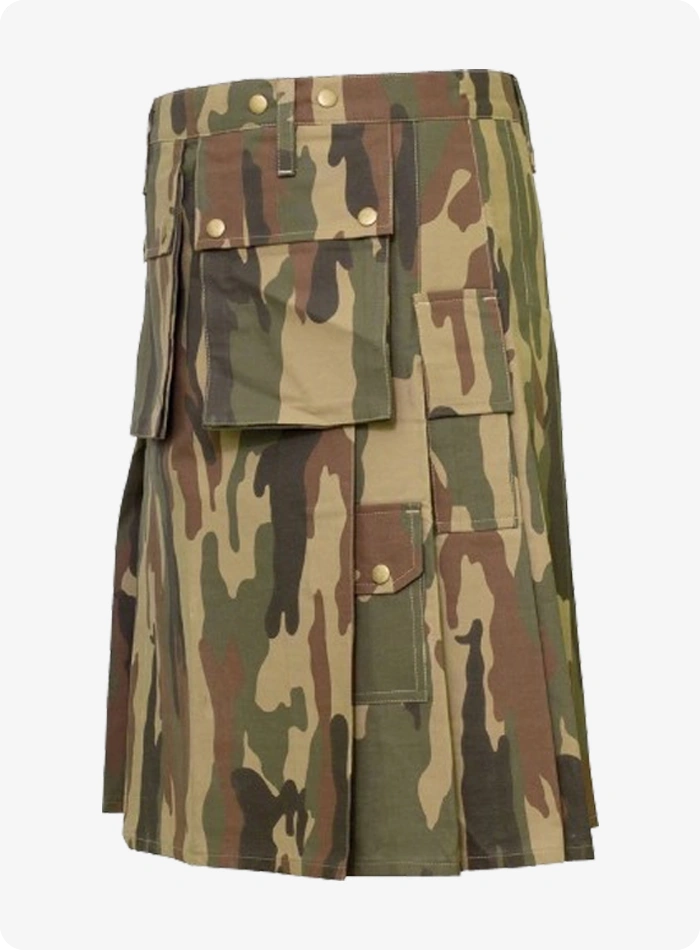 Military Camo Tactical Kilt