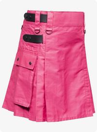 Pink Women's Utility Kilt
