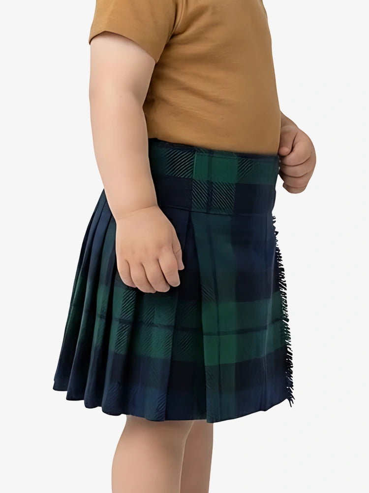 Hochwertiger Black Watch Baby-Kilt