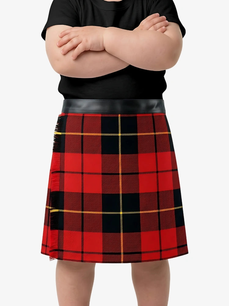 Hochwertiger Wallace Tartan Baby-Kilt