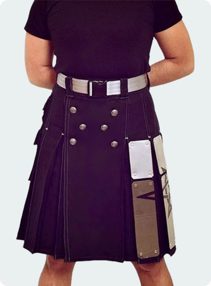 Traditional Scottish Purple Armored Kilt