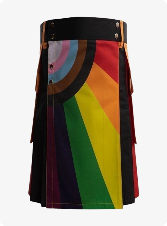 Maßgefertigter Rainbow Fashion Kilt