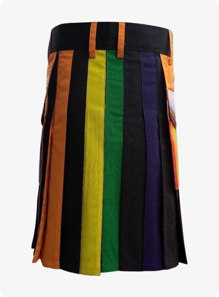 Maßgefertigter Rainbow Fashion Kilt