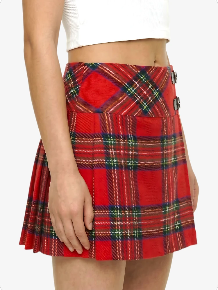 Royal Stewart Damen Tartan Kilt