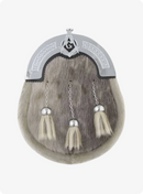 Traditional Scottish Rabbit Fur Sporran