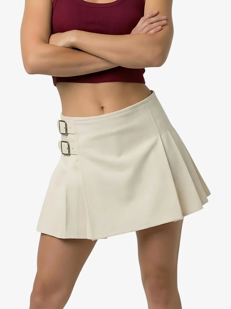 Damen Weißer Wollkilt
