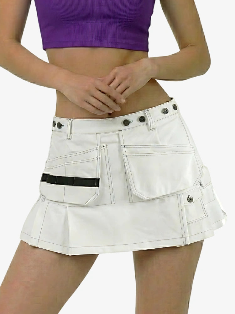 Damen Carhartt Weißer Work Utility Kilt