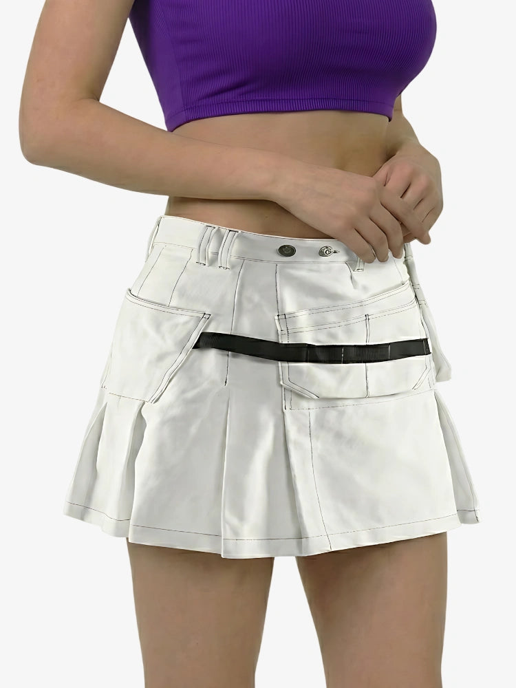 Damen Carhartt Weißer Work Utility Kilt