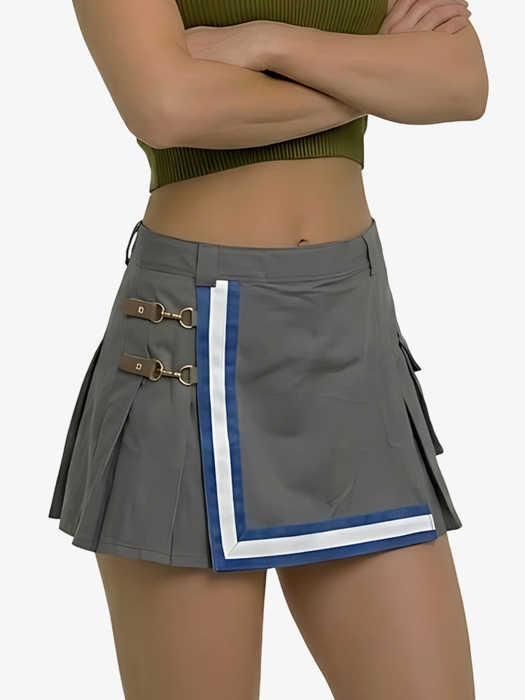 Damen Grauer Feuerwehr Kilt