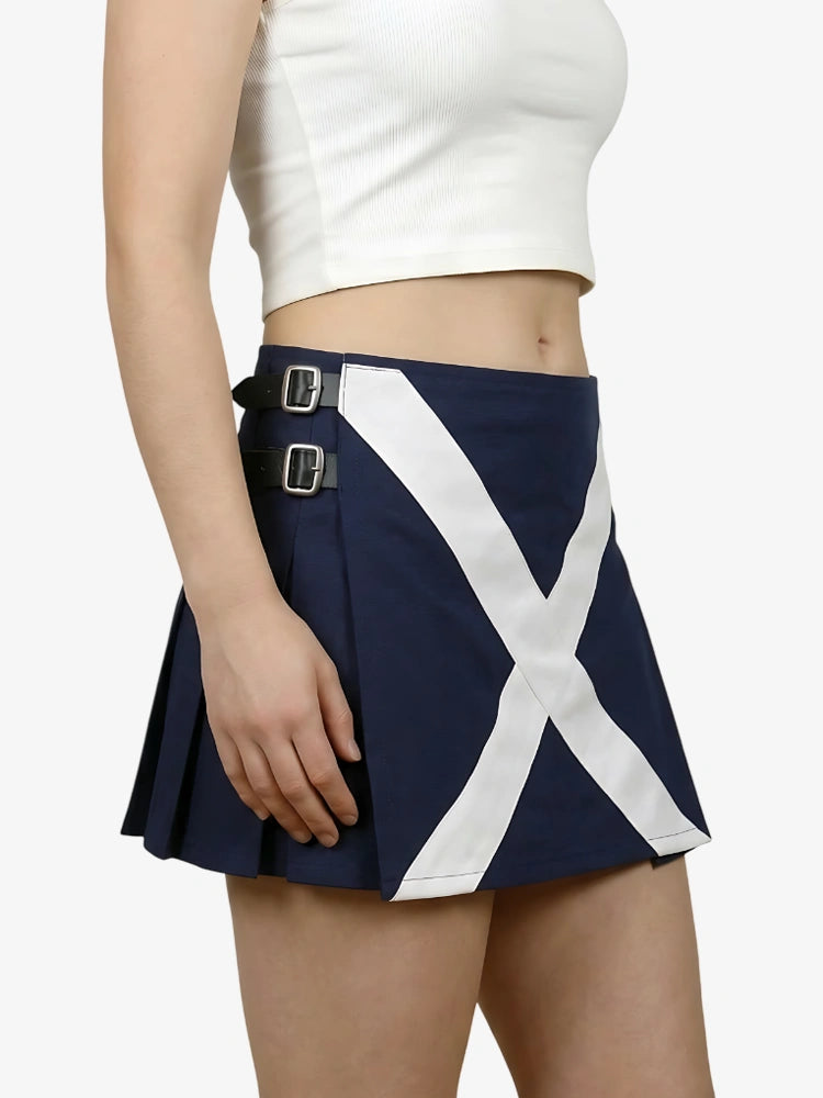 Damen Schottland-Flaggen Utility Kilt