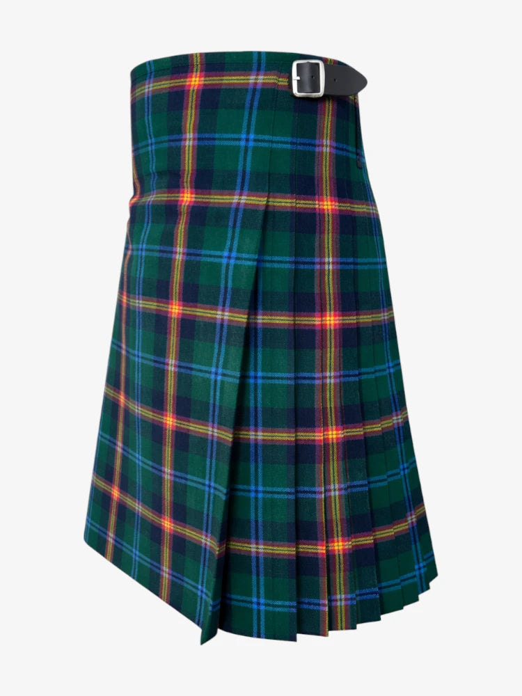 Young Modern Tartan Kilt Left Side